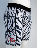 White Tiger Compression Shorts.