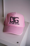 Pink DSG Trucker.
