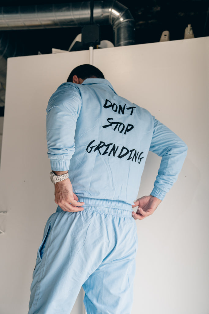 Carolina blue deals windbreaker