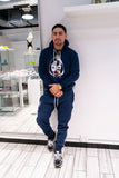 Navy purge jogger.