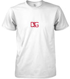 White/red DSG Dry fit T-shirt.
