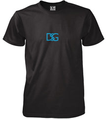 Black/Baby blue DSG Dry fit T-shirt.